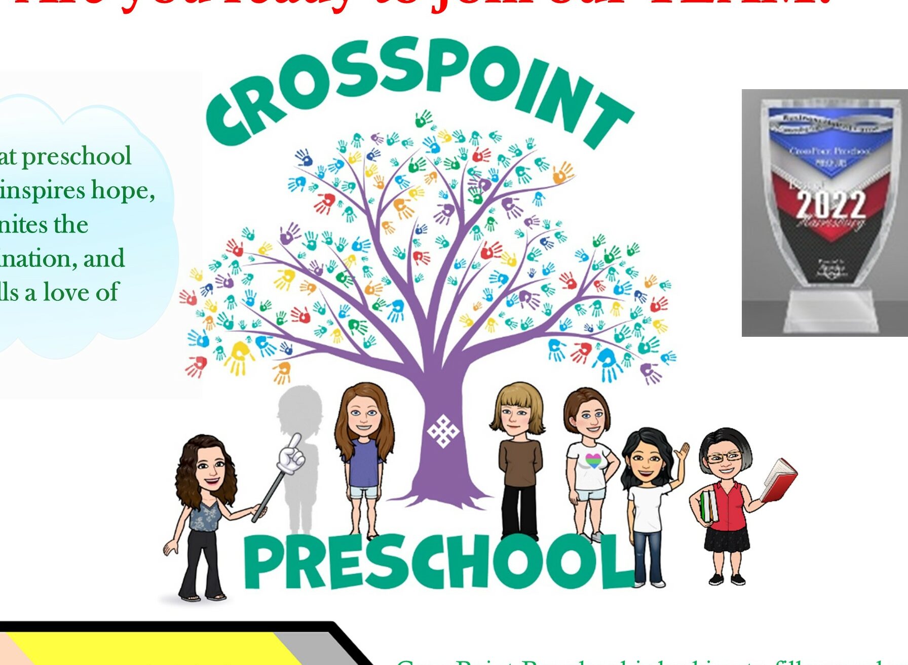 % Pre-K Class M-Th (4 days/week) | Crosspoint Preschool